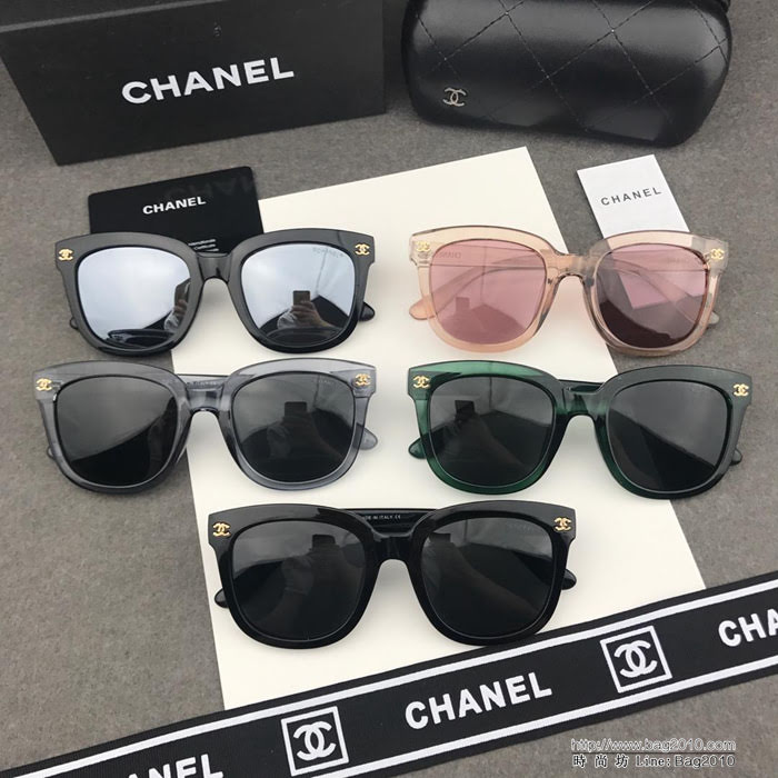 CHANEL香奈兒 爆款新款 高清寶麗來偏光鏡片 百搭款 女款太陽鏡  lly1551